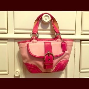 Coach Pink Satchel